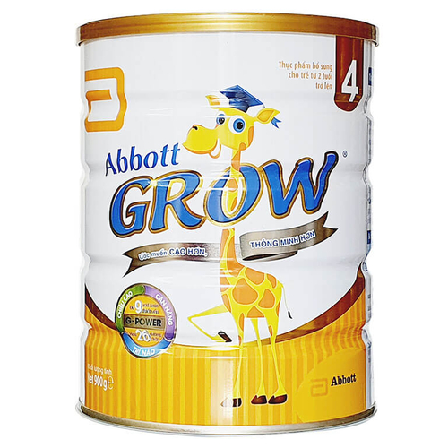 Sữa Abbott Grow 4 900g (trẻ từ 2 tuổi trở lên)