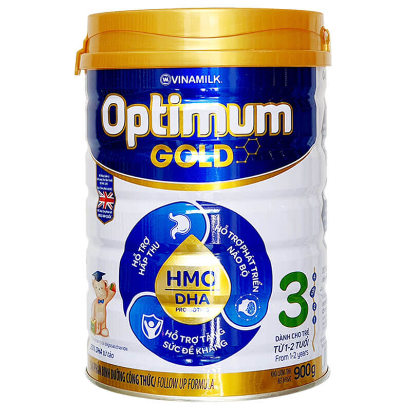 Sữa Optimum Gold 3 HMO 900g (trẻ từ 1-2 tuổi)