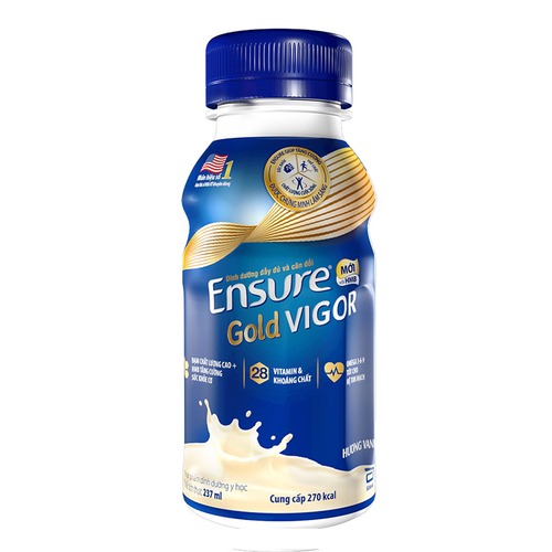 Sữa Ensure Gold Vigor dạng lỏng 237ml (1 thùng 24 chai)