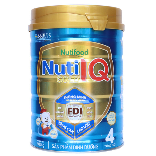 Sữa Nuti IQ Gold 4 FDI 900G (2 tuổi trở lên)