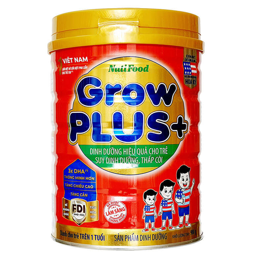 Sữa Grow Plus FDI Mới 900G (trẻ từ 1 tuổi)