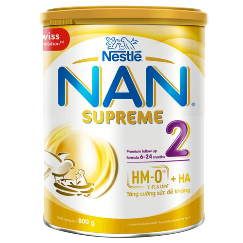 Sữa Nan Supreme 2 (2HMO) 800g (6-24 tháng)