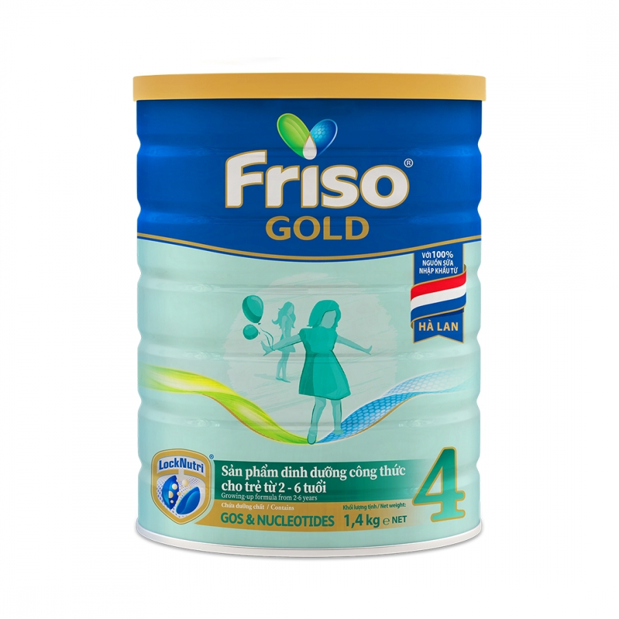 Friso Gold 4, 2 - 6 tuổi (1400gr)