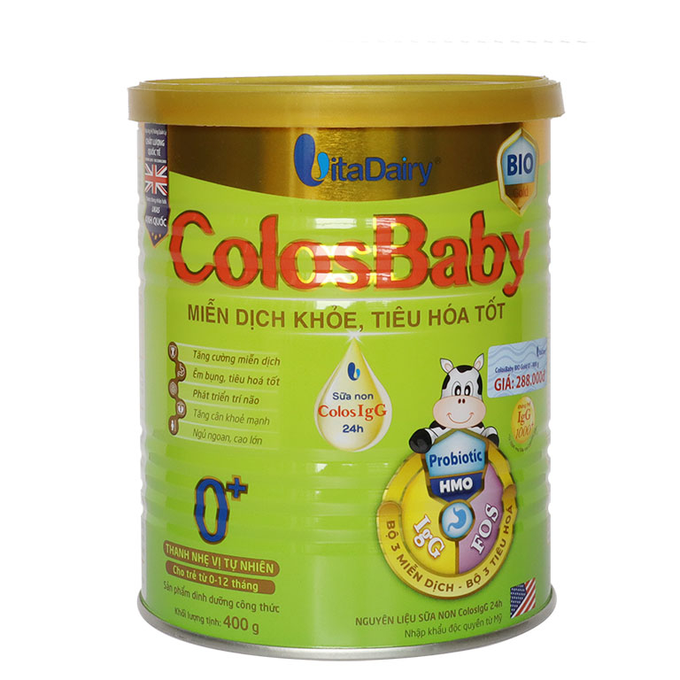 Sữa Colosbaby BIO số 0 800G (0-12 tháng)