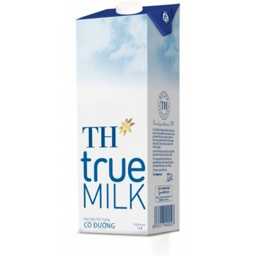 Sữa Tươi Tiệt Trùng Vị Tự Nhiên TH true MILK HILO 180 ml