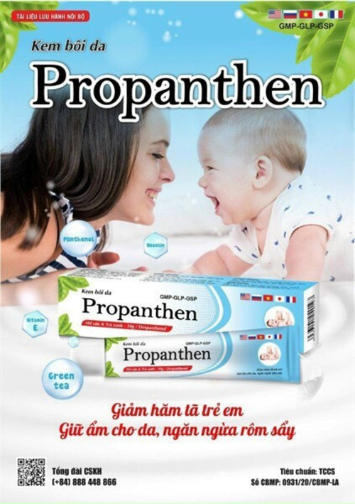 Kem chống hăm Propanthen