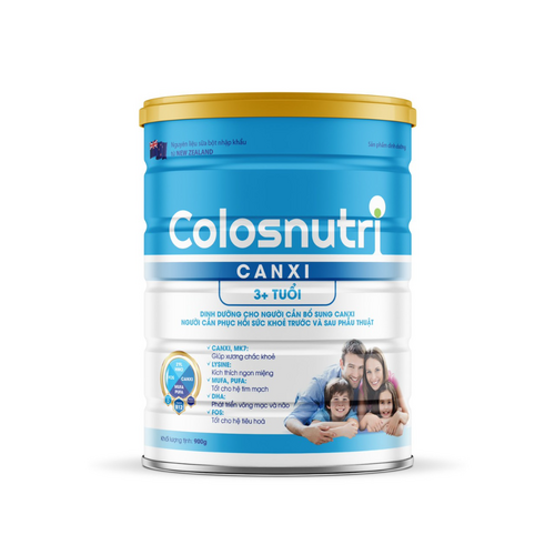 Sữa Colosnutri Canxi 3+ 900 gam