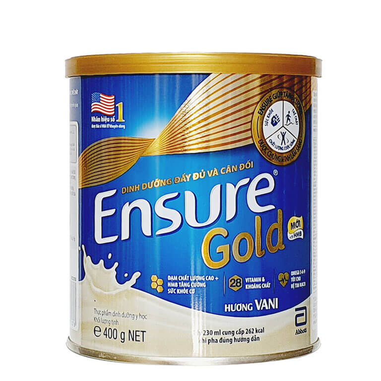 Sữa Ensure Gold Hương Vani 400 gam