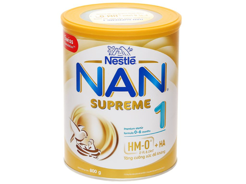 Sữa bột NAN Supreme HA 1 800 gam